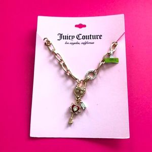 Juicy Couture Lock & Key Necklace